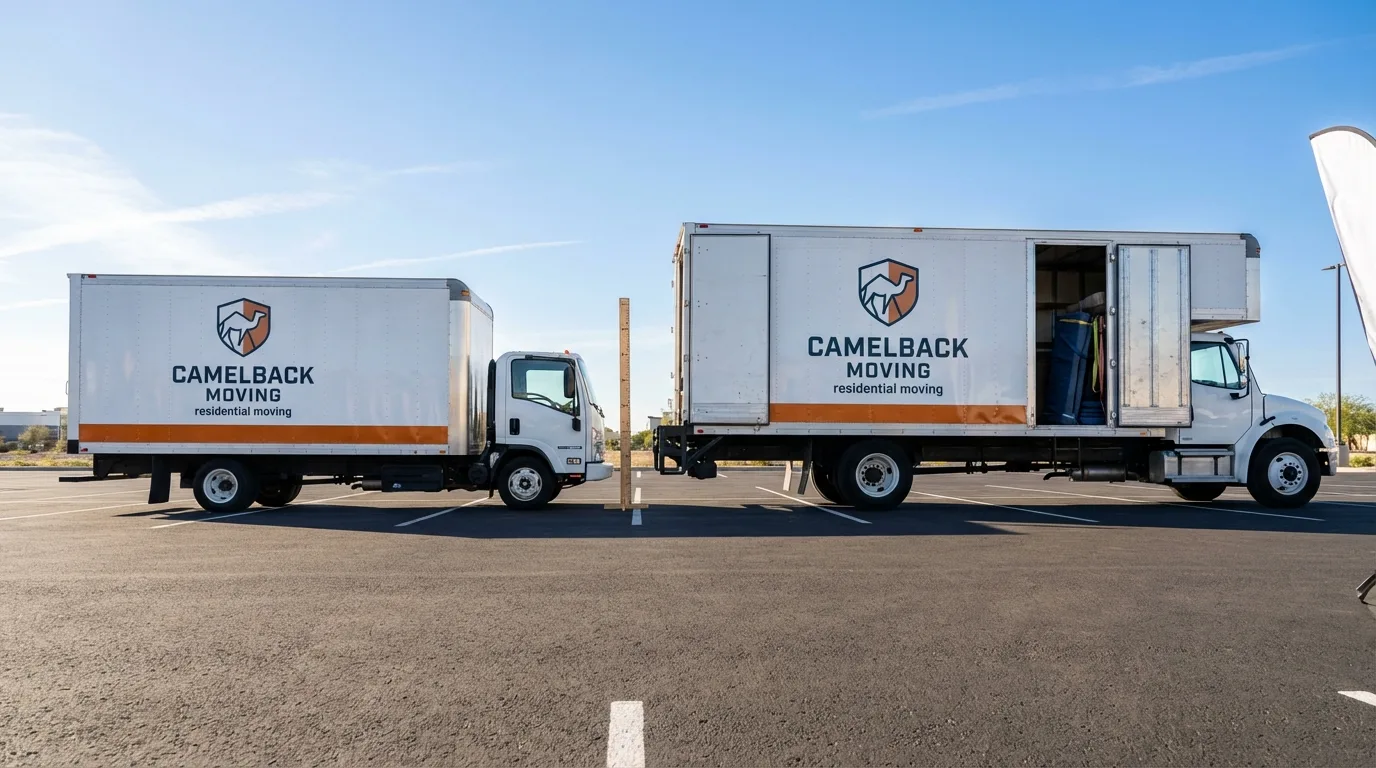 Moving truck size capacity guide in Mont Vernon